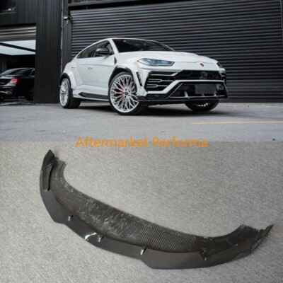 FITS FOR LAMBORGHINI URUS 1016 STYLE CARBON FIBER FRONT BUMPER SPLITTER DIFFUSER