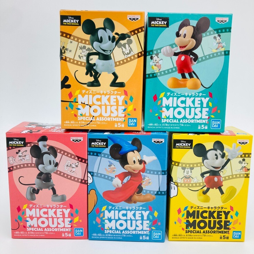 MICKEY MOUSE SPECIAL ASSORTMENT 全5種セット Disney Mickey Mouse Special Assortment Complete 5 Mini