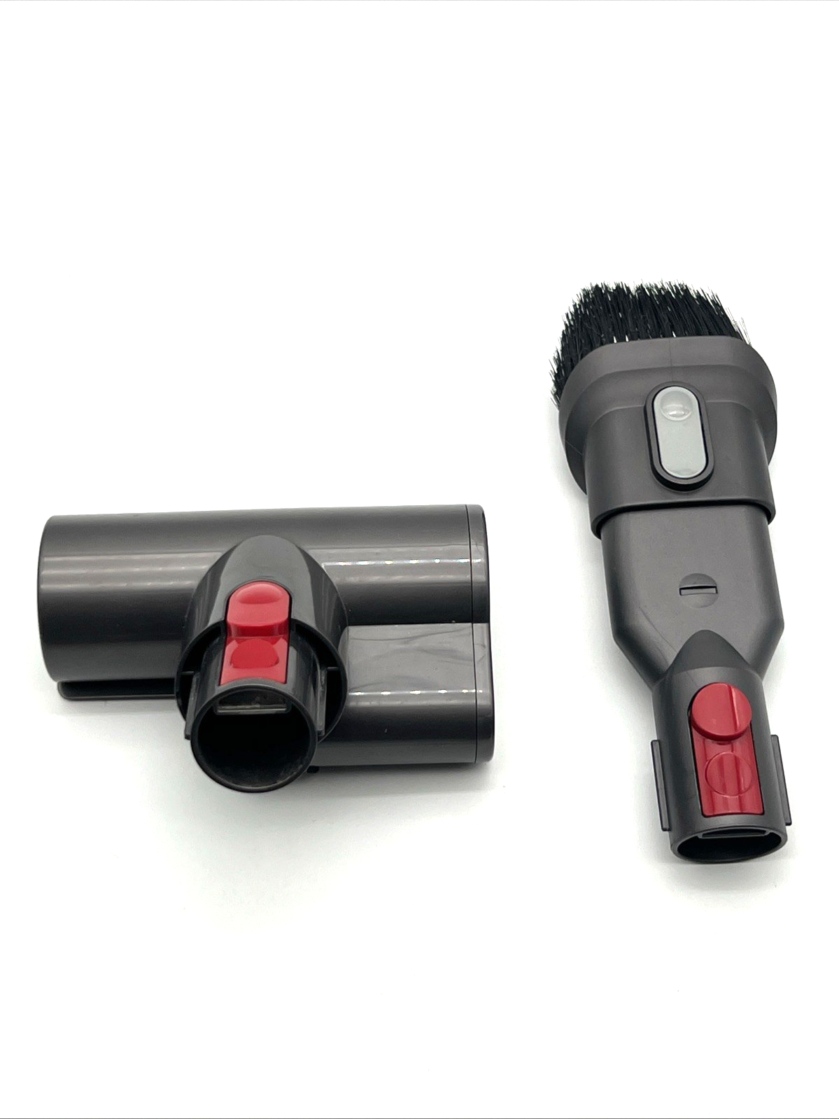 Dyson V7 V8 V10 Soft Dusting Brush & Crevice Tool Set - 2 Genuine Attachments  