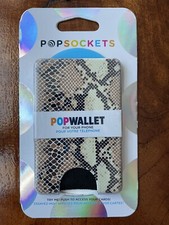 PopSockets PopWallet Python Chic NEW FREE SHIPPING