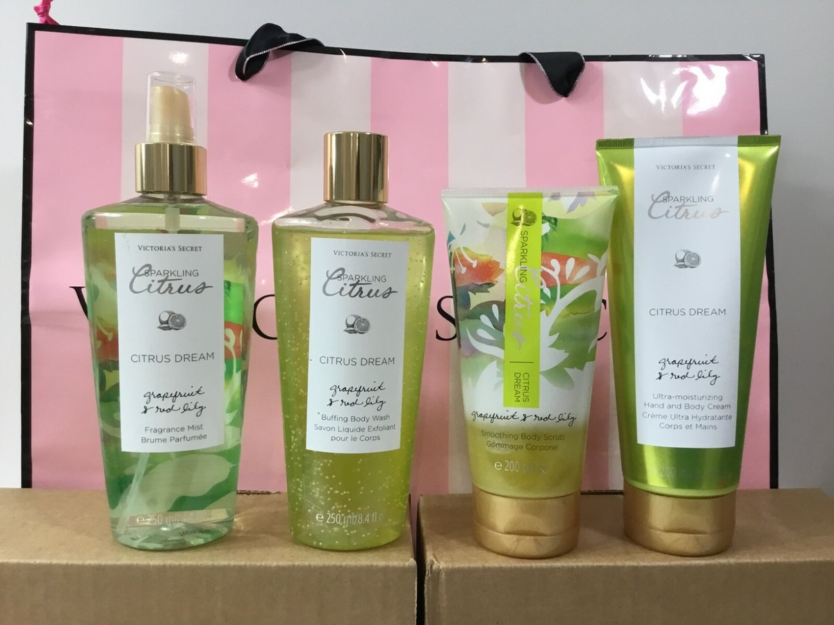 VICTORIA'S SECRET CITRUS DREAM Body Mist Lotion Hand Cream Body Wash Pick