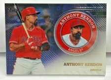 Anthony Rendon 2020 Topps Series 2 Commemorative Coin Player Medallion Relic SP