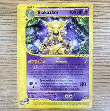 Pokémon Alakazam 33/165 Expedition Base Set Rare 100 HP English 2002 on eBay