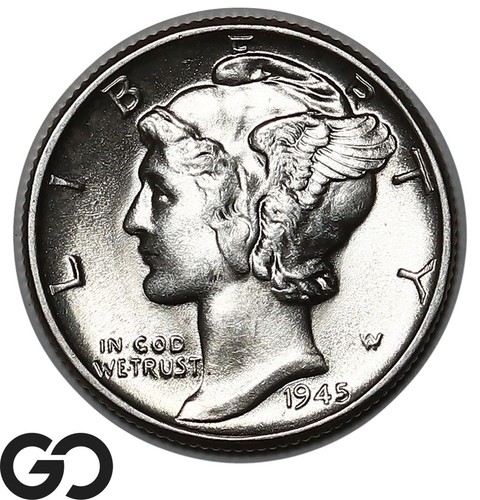 1945 Merkur Groschen, massive Gemme Stempelglanz++