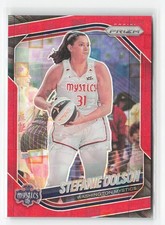 2025 Panini Prizm WNBA #112 Stefanie Dolson Red Pandora Prizms #/199