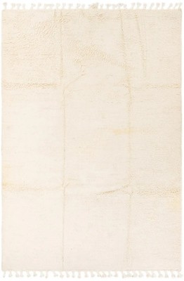 New Modern Design Color Ivory Moroccan Rectangle Handmade Luxury Carpet Rug