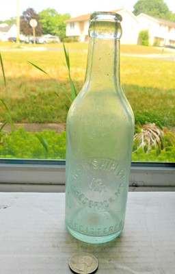 NICE SODA EMBOSSED, W H SHIPLEY, FREDERICK, MD