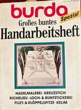 burda Spezial Gro&szlig;es buntes Handarbeitsheft K&uuml;che & Essen: Kreuzstich & mehr