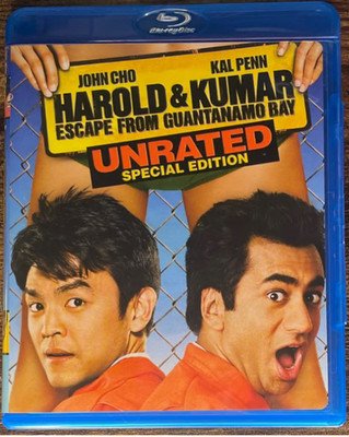 Harold & Kumar Escape from Guantanamo Bay Blu-ray Movie Unrated F2941