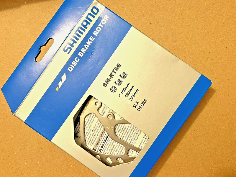 Brand new boxed Shimano SM-RT 66 disc rotor 160mm