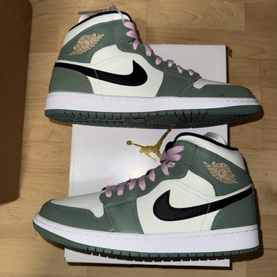 Brand New Nike Air Jordan 1 SE Mid Dutch Green Size 11.5W/10M