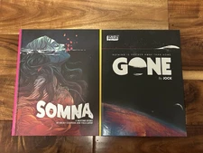 GONE AND SOMNA Hardcover SIGNED 3x by Tula Lotay, Cloonan + Loughridge SDCC 2024