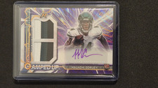 2024 Topps Resurgence- Amped Up Malachi Corley #AU-MC Purple Surge Refractor /75