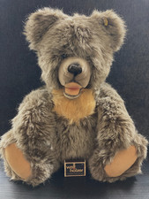 Steiff Stofftier Bär drehbarer Kopf ca. 42cm Höhe fest gestopft Holzwolle?