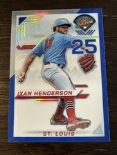 2025 Panini Prospect Holo Ticket Chrome Blue Prizm /149 #86 Ixan Henderson, St.