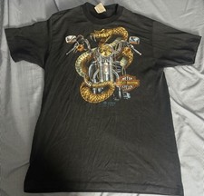Harley-Davidson 1989 Vintage 3D Emblem T-Shirt