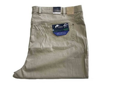 Stretch Jeans Hose Sand Five-Pocket, Bauchgröße in Übergröße P 16000-5509-1004