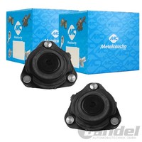 2X Metalcaucho FederbeinstÜTzlager Domlager Vorne Passend FüR Ford Fiesta Fusion