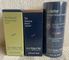 SKINBETTER Alto Advanced Trio Sunbetter Tone Smart Each .5 Oz Authentic Ex 11/26