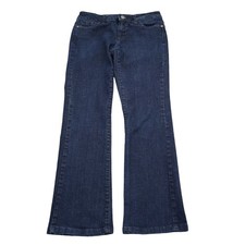 Tommy Hilfiger Pants Womens 2R Blue Mid Rise Classic Bootcut Jeans Bottoms