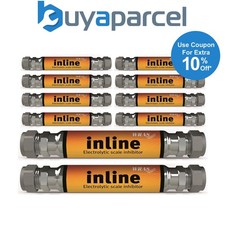 10x Trappex Inline Electrolytic Scale Reducer Inhibitor 15mm Compression WRAS