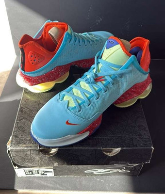 Nike LeBron James XIX Low Blue Chill Brand New In Box Men s Size 12