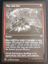 MTG Innistrad Double Feature - Play With Fire