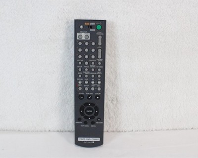 Genuine Original Sony RMT-V501C Video/DVD Combo Remote Control OEM Black