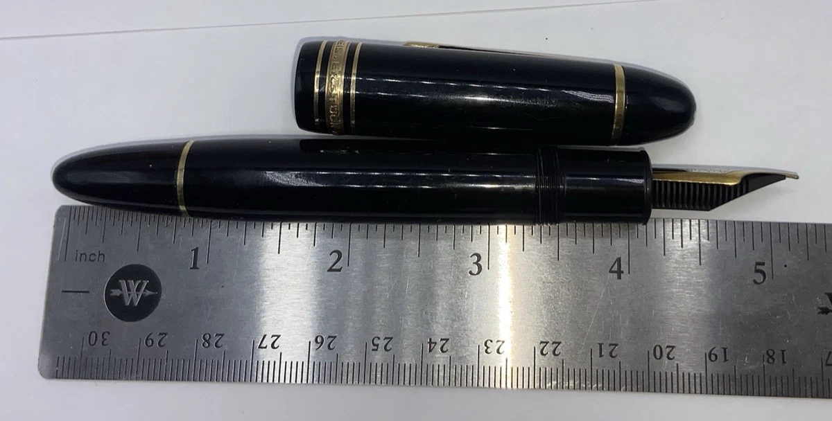 Montblanc Meisterstück 149 Fountain Pen 18C 750 Nib German Vintage