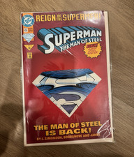 DC Comics Superman: The Man of Steel 22 1993 Bonus Poster
