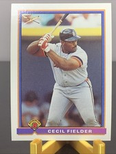 1991 Bowman - Cecil Fielder #367 - Silver Slugger