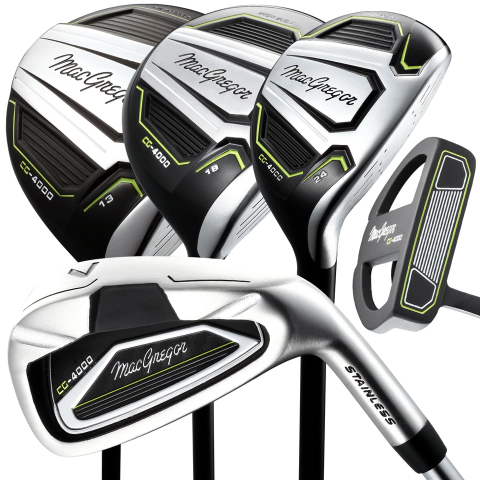 MACGREGOR 2025 CG4000 MENS COMPLETE GOLF SET & DELUXE GOLF STAND BAG- Steel, LH - Image 2 of 4
