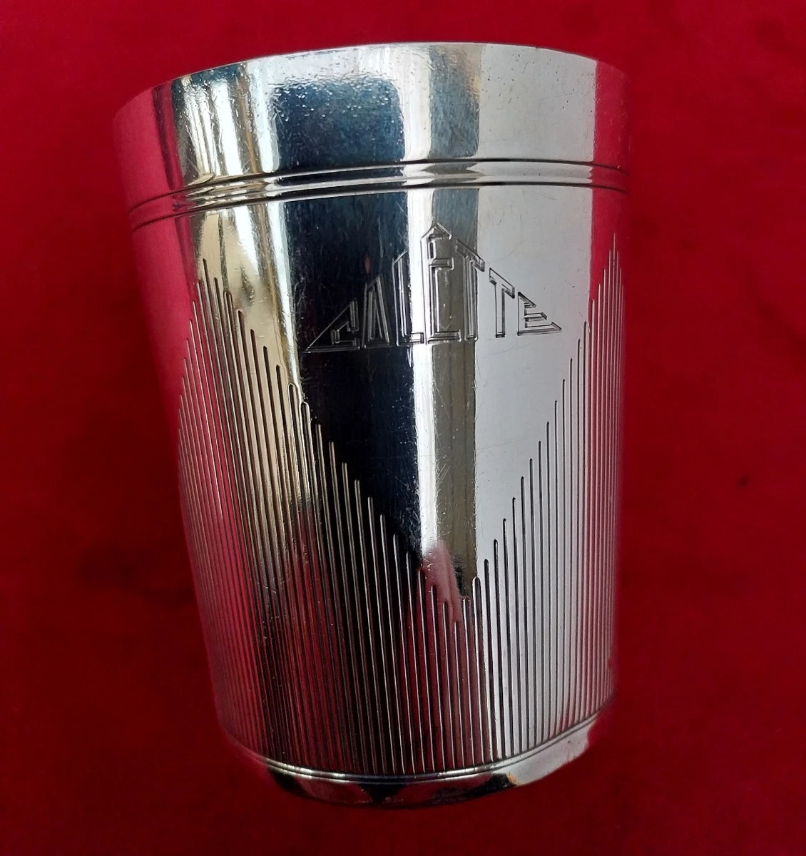 Timbale Art Déco Argent Massif – Orfèvre Cardeilhac Paris – 103 Gr (Occasion)