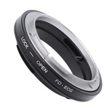 1 x Lens Mount Adapter For Canon FD Lens to EOS EF Camera Tube Mount Ring Kit