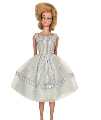 barbie movie blue and white dress Barbie Movie 2023 Margot Robbie Costume - Blue And White Heart Dress Barbie Margot Robbie Cosplay