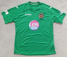 Match vert Barry Town Wales #2 porté ou émis ? chemise taille L