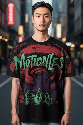 New Motionless In White T-shirt Mens Black Zombie Graveyard XS