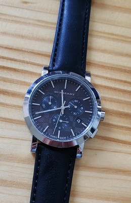 Burberry BU1776 Chronograph Men/Women Watch 40mm Genuine: New