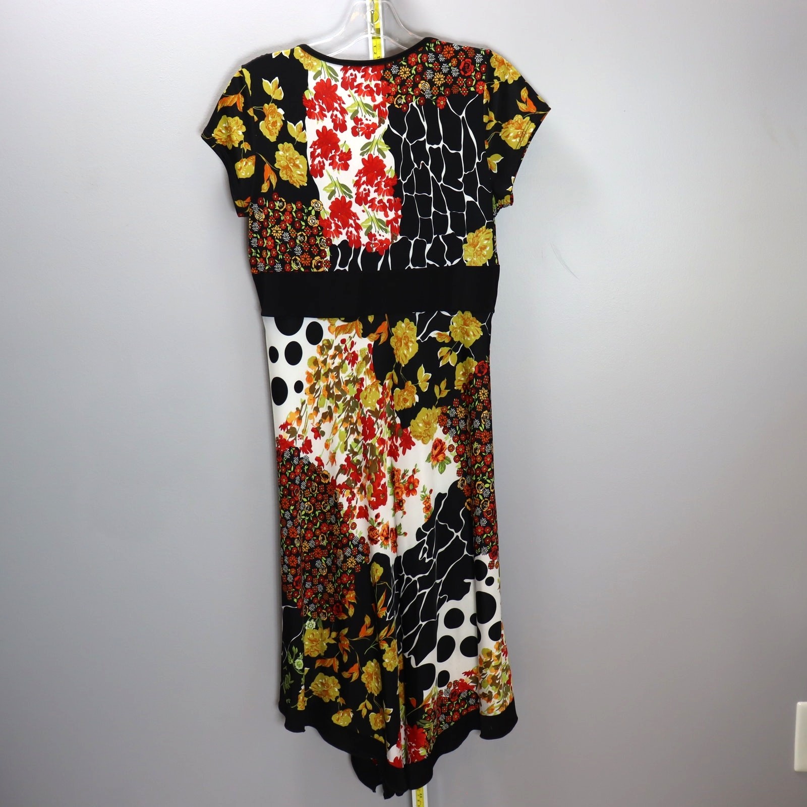 Papillon Blanc Raspberry Rose Patchwork Dress NWT… - image 2