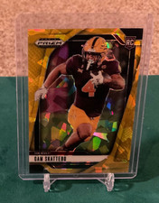 2025 Panini Prizm Draft Picks - Cam Skattebo #9 Gold Ice Prizm (RC)