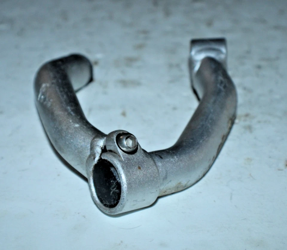 Bikepacking Bar End Clamps 22.2mm 6" Bullhorns Silver MTB Trail Dirt USA Shipper - Image 4 of 4