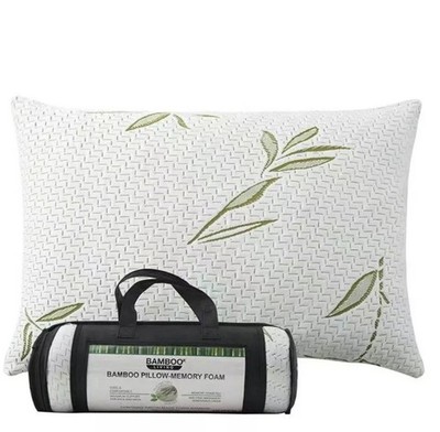 Bamboo Living Queen Memory Foam Hypoallergenic Pillow