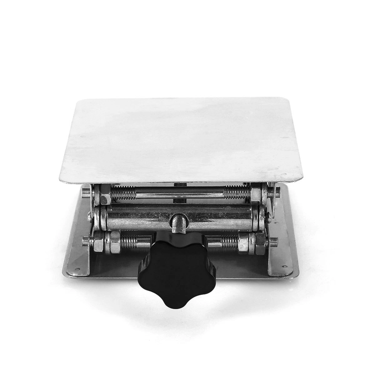 Laboratory Lift Stainless Steel Scissor Stand For Lab Use 100x100mm