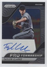 2020 Panini Prizm Pro Penmanship Taylor Clarke #PP-TC Auto nd3