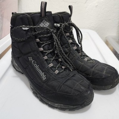 Columbia Men's Firecamp Insulated Hiking Boot, Black Color US size 12 No Box 02