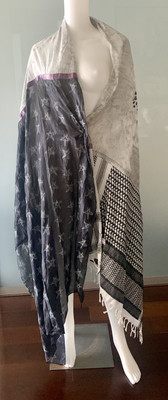 Codello Too Beautiful Patchwork Cotton silk scarf stole shawl wrap Multi Prints