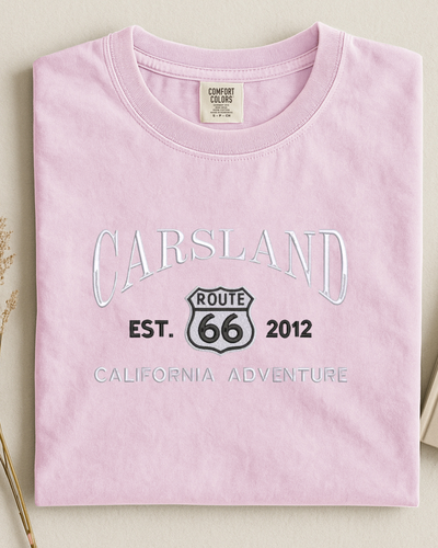 Embroidered Disney Carsland tshirt - Picture 3 of 9