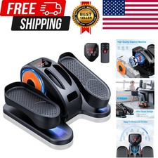 Under Desk Elliptical Machine, Electric Elliptical Leg Exerciser for Seniors ...