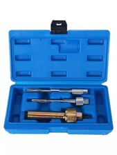 3PC Glow plug Puller  Reamer Kit Tool Garage Auto Laser Diesel Tools