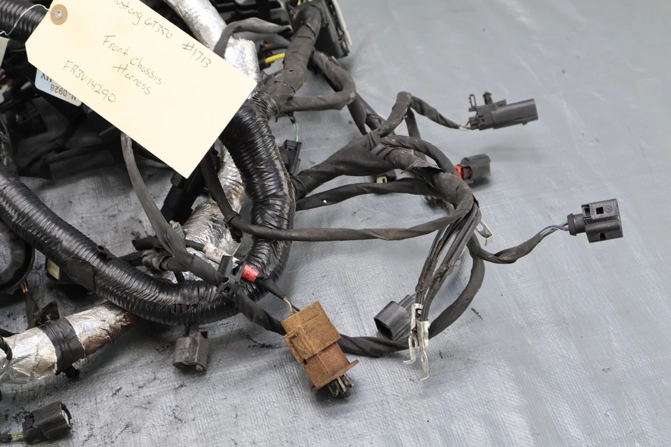 Ford Mustang Shelby GT350 2017 5,2 L OEM arnés de chasis delantero FR3V14290XF #1713 Foto 3 de 4